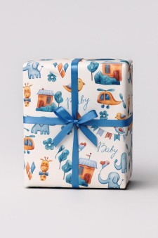 Упаковочная бумага «HappyWraps» 1 рулон, 50*70 см