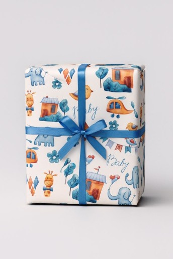 Упаковочная бумага «HappyWraps» 1 рулон, 50*70 см