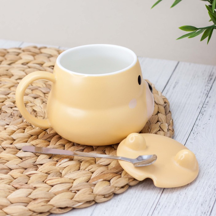 Кружка "Animal bear", yellow (385 ml) 