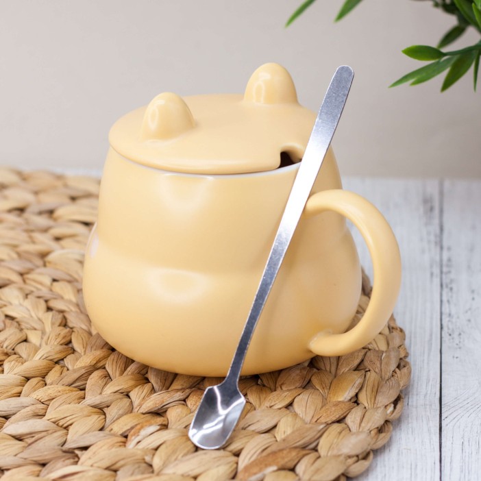 Кружка "Animal bear", yellow (385 ml) 