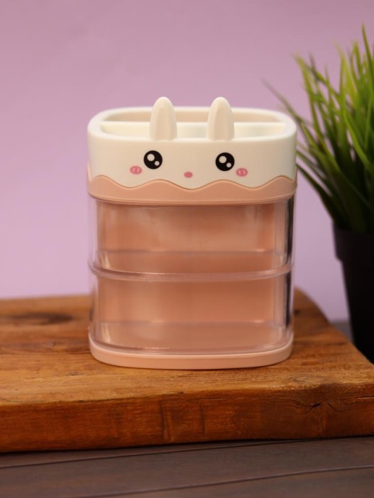 Органайзер настольный «Bunny», pink (12.9*11.3*11.3) 