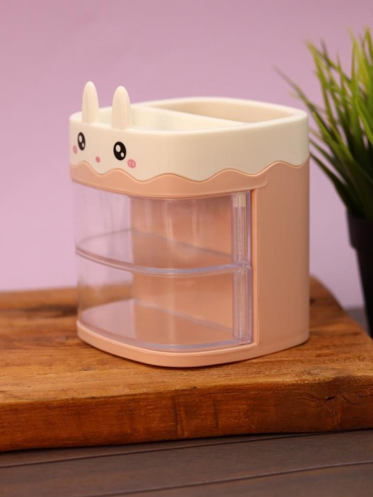 Органайзер настольный «Bunny», pink (12.9*11.3*11.3) 