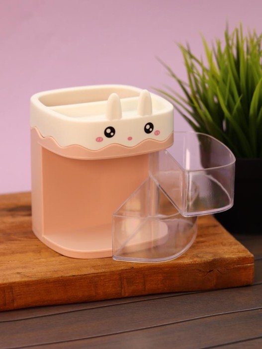 Органайзер настольный «Bunny», pink (12.9*11.3*11.3) 