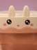 Органайзер настольный "Зайчик", розовый (12,9*11,3*11,3)