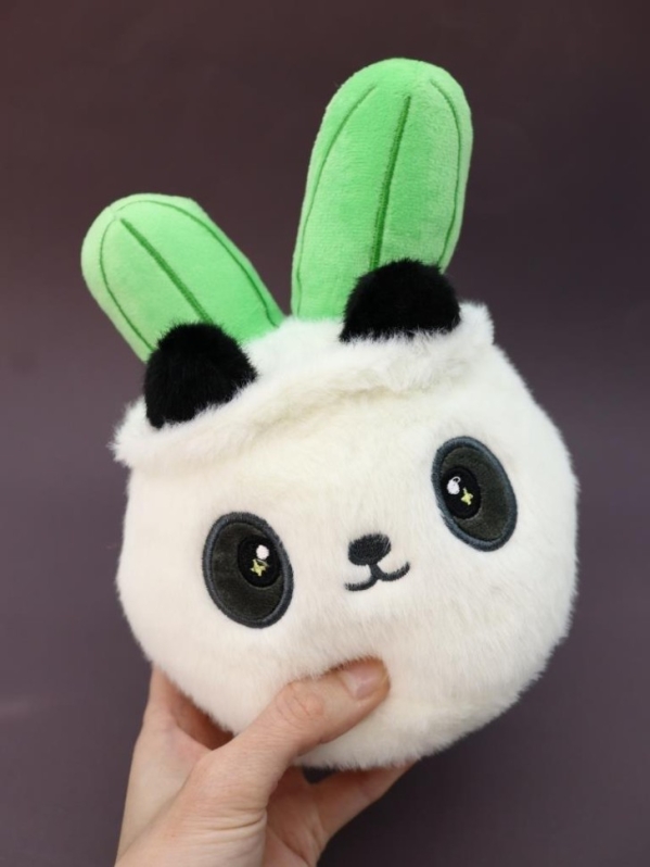 Мягкая игрушка "Горшечное растение - панда", 20 см