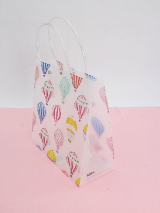 Пакет подарочный прозрачный «Crazy gift», aerostat (22*21,5*10) 