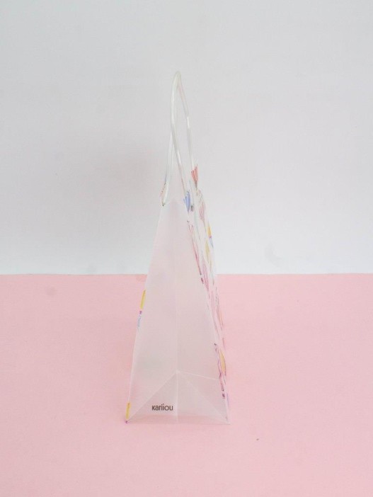 Пакет подарочный прозрачный «Crazy gift», aerostat (22*21,5*10) 