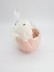 Мусорное ведро настольное &quot;Lovely bunny&quot;, pink 