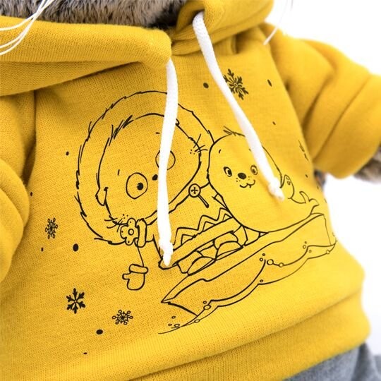 Мягкая игрушка &quot;Кот Басик в спортивном костюме&quot; (22 см) 