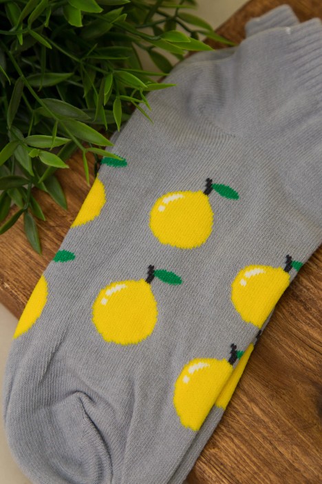 Носки женские "Lemon", серый, р. 35-40 