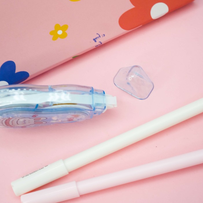 Корректирующая лента "Bow donut hare", blue 