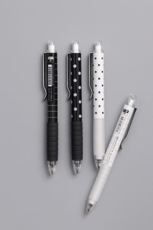 Набор ручек "Black and white", 4шт, mix