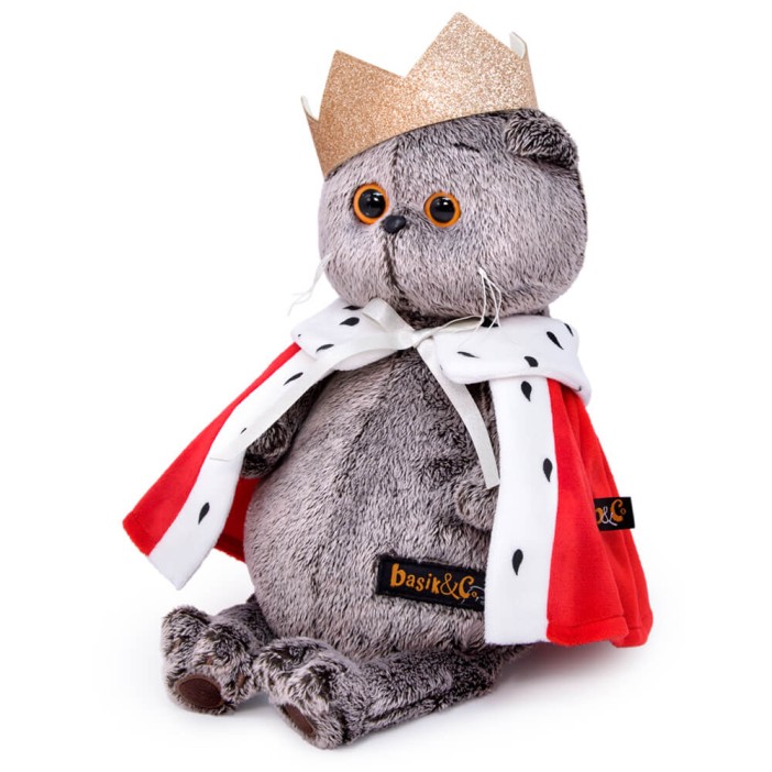 Мягкая игрушка &quot;Кот Басик - царь &quot; (22 см) 