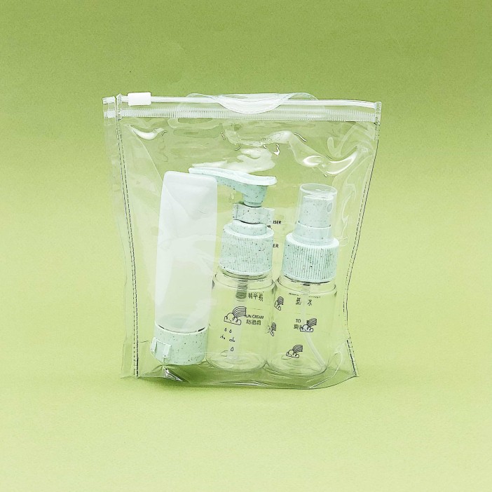 Дорожный набор "Girlish", green 