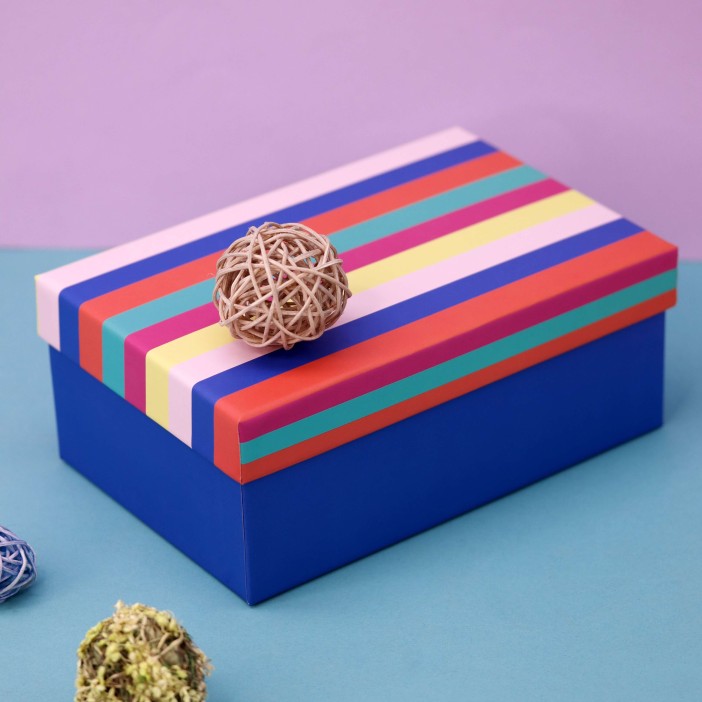 Подарочная коробка «Stripes», 21*14*8.5 