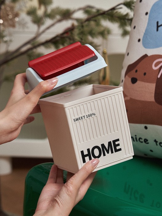 Мусорное ведро настольное &quot;Sweet home&quot;, red 