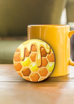 Подставка под горячее iLikeGift "Соты", 9 см