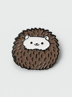 Значок металлический iLikeGift &quot;Hedgehog&quot;