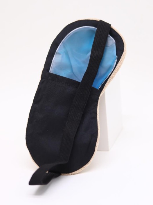 Маска для сна гелевая &quot;Cute weirdos&quot;, brown 