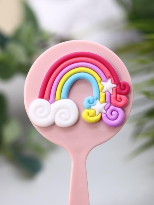 Зеркало "Colorful rainbow", pink 