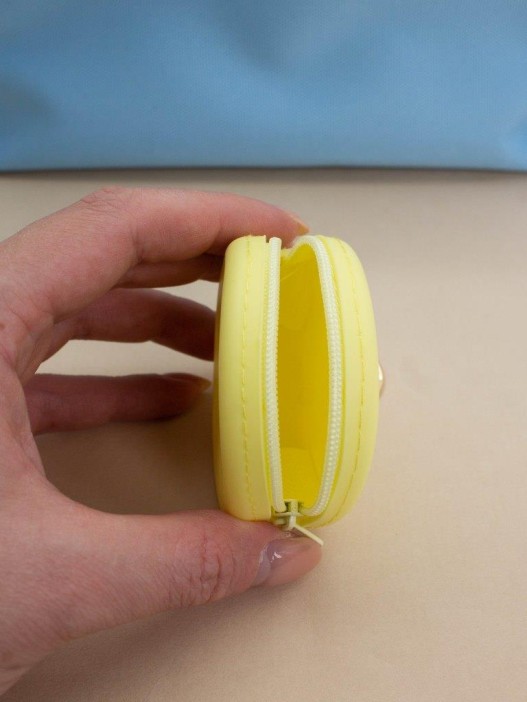 Брелок-кошелёк &quot;Simple round&quot;, yellow 