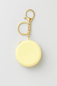 Брелок-кошелёк "Simple round", yellow