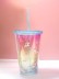 Тамблер "Rainbow many unicorn", blue 