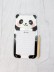 Магнитный блок для записей с карандашом «Panda», white, 9х17 см 