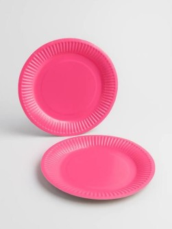 Набор бумажных тарелок 20 шт. "Partypink" (180 мм)