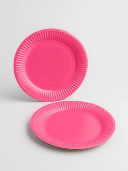 Набор бумажных тарелок 20 шт. "Partypink" (180 мм)