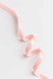 Лента для декора и подарков "Ribbon of Joy", pink (2,5 см*1 м)
