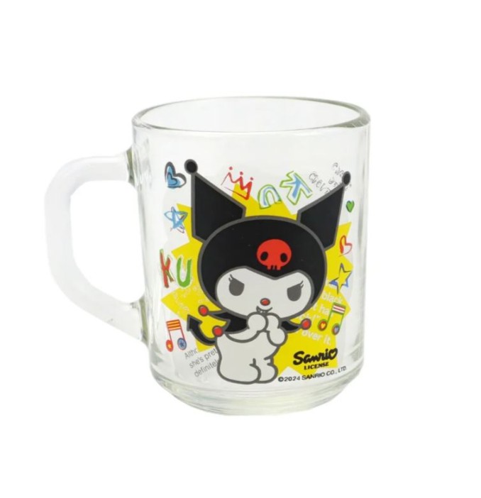 Кружка &quot;Куроми Граффити &quot;, 230 мл, в подарочной упаковке, стекло 