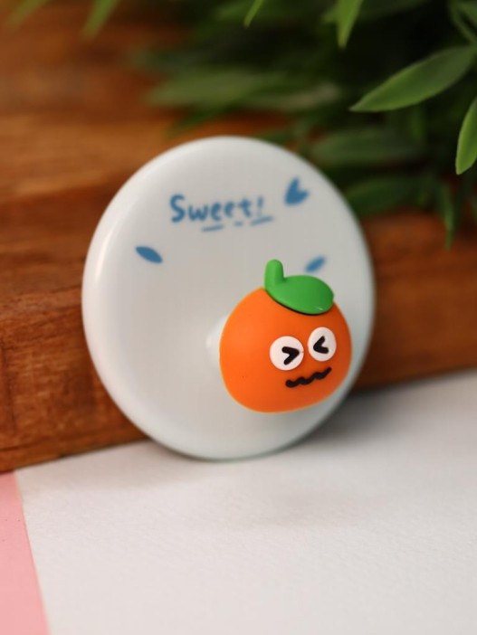 Крючок на липучке «Crazy orange», blue 