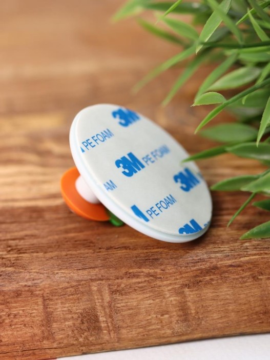 Крючок на липучке «Crazy orange», blue 