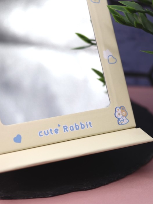 Зеркало &quot;Cute rabbit&quot;, yellow 