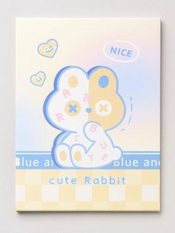 Зеркало "Cute rabbit", yellow