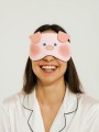 Маска для сна гелевая "Animal friends", pig