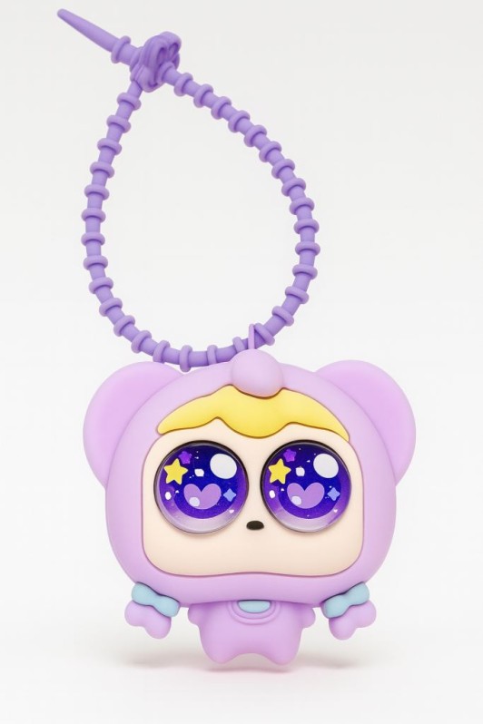 Брелок-мялка с тревел креплением «Twinkle crew», purple 