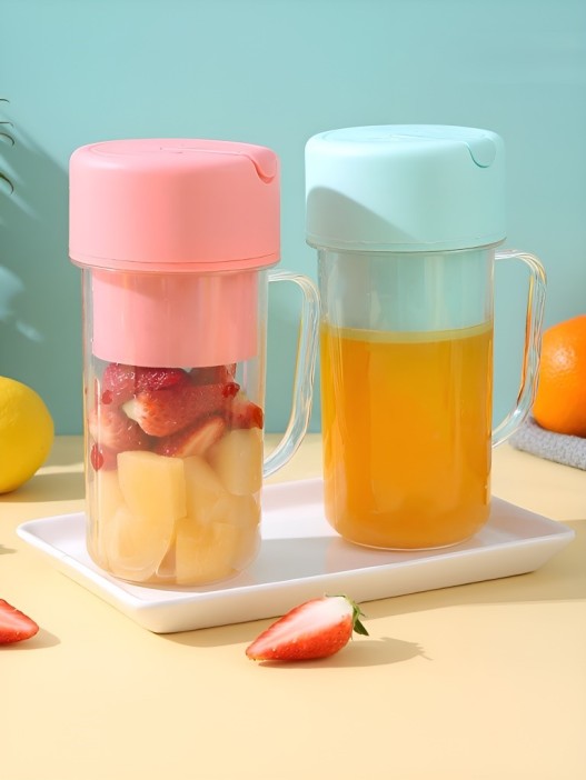 Блендер портативный &quot;Juice anywhere&quot;, pink, USB, (20*8 см) 