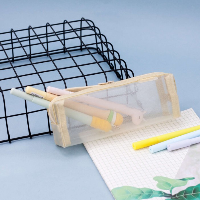 Пенал "Transparent", gold 