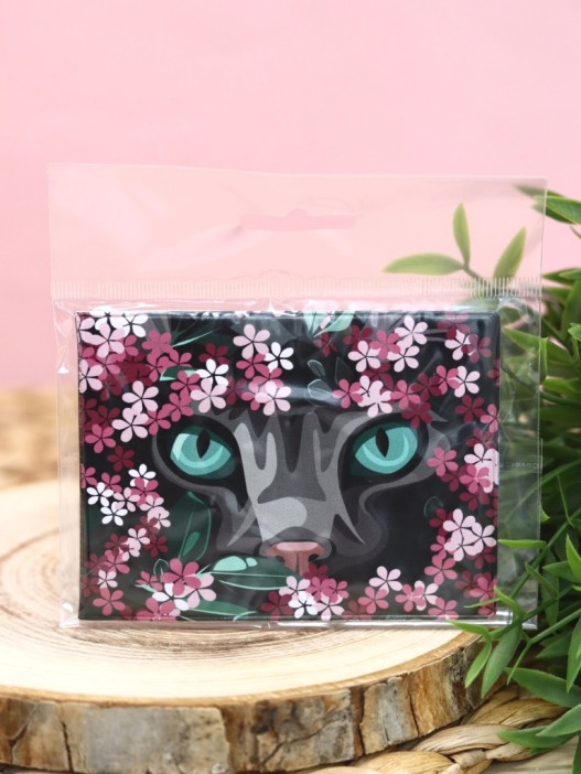 Обложка для студенческого «Green eyes», плотность 600 мкм 