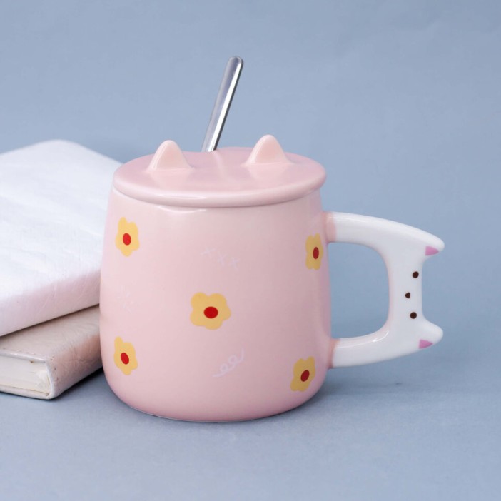 Кружка "Simple pink", (04) (400ml) 