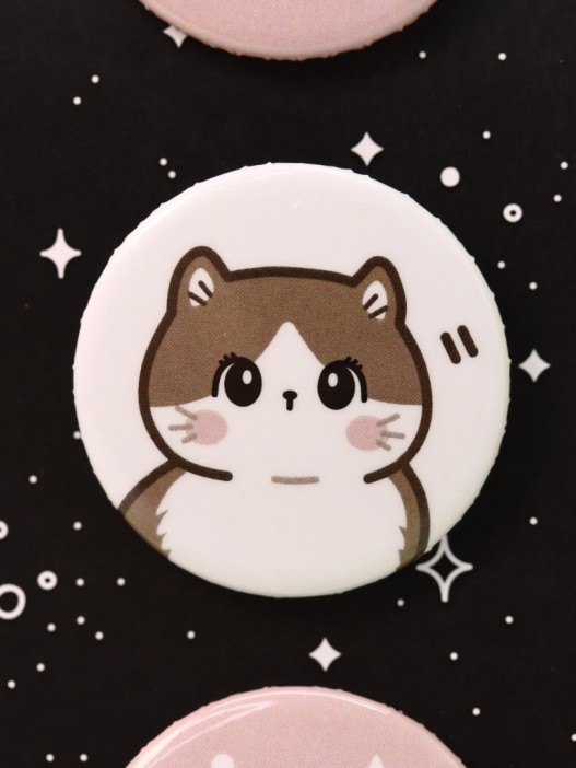 Набор значков 3 шт. iLikeGift Аниме «Cute cat» 