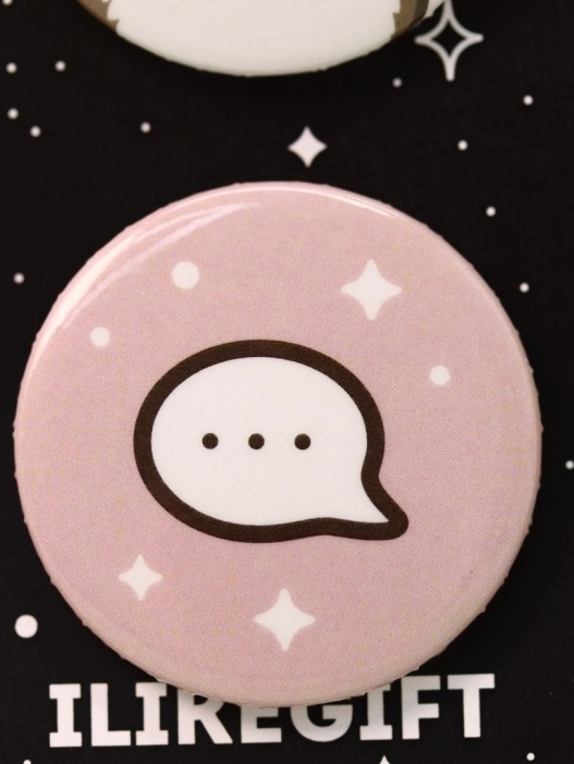 Набор значков 3 шт. iLikeGift Аниме «Cute cat» 