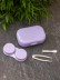 Контейнер для линз «Classic horizontal», purp 