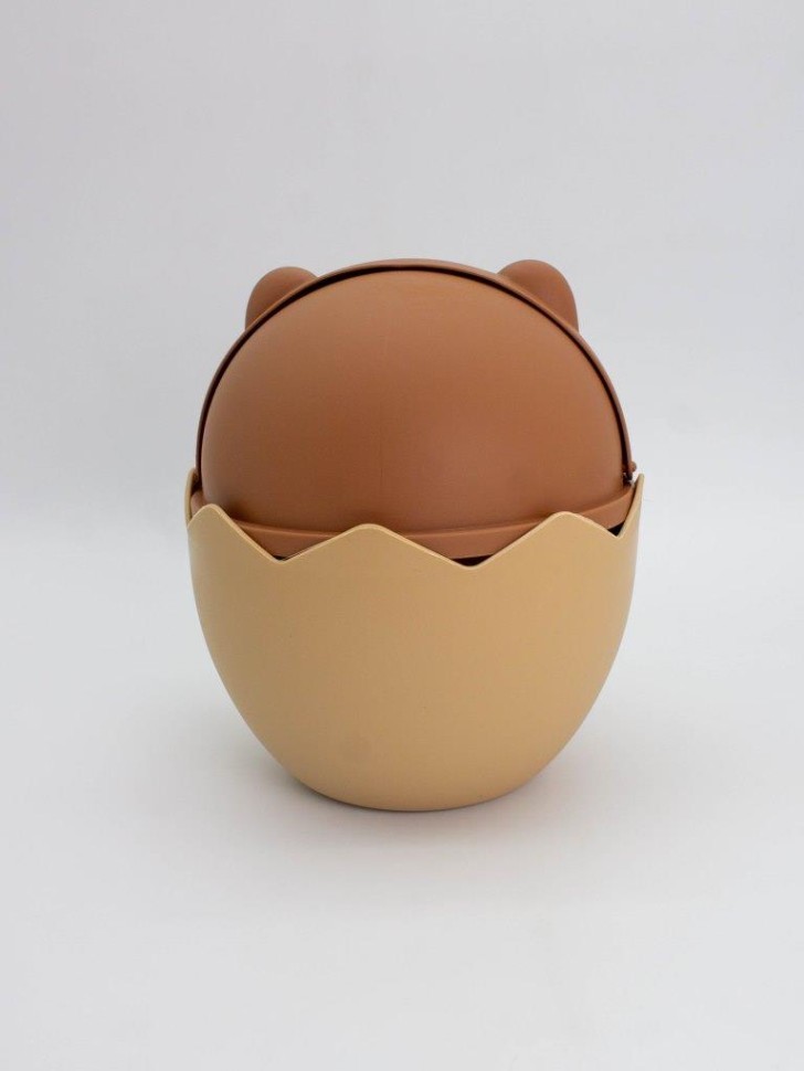 Мусорное ведро настольное "Lovely bear", brown