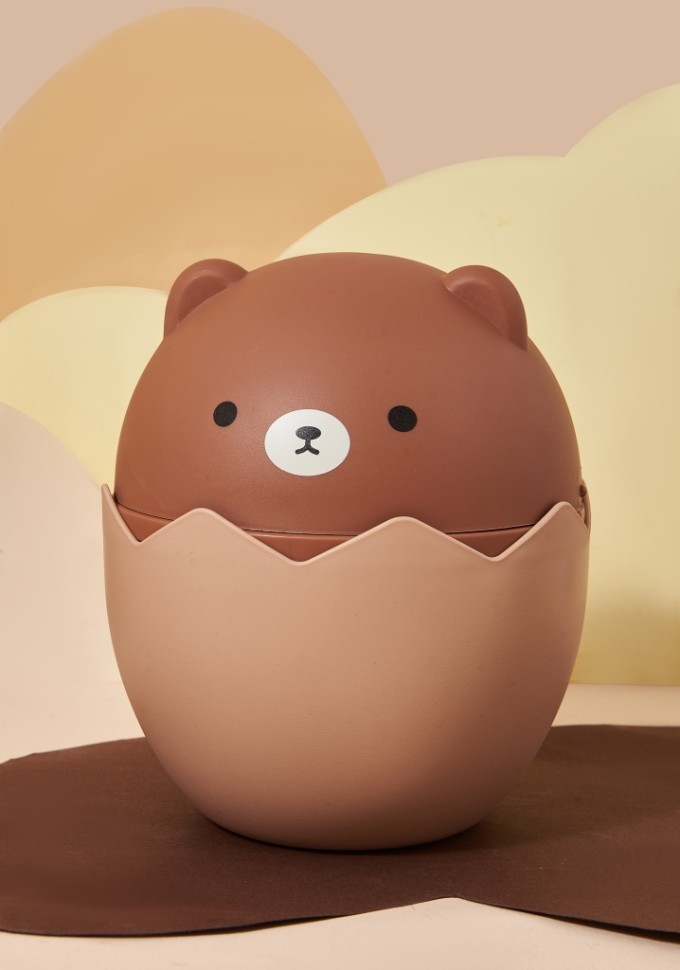 Мусорное ведро настольное "Lovely bear", brown