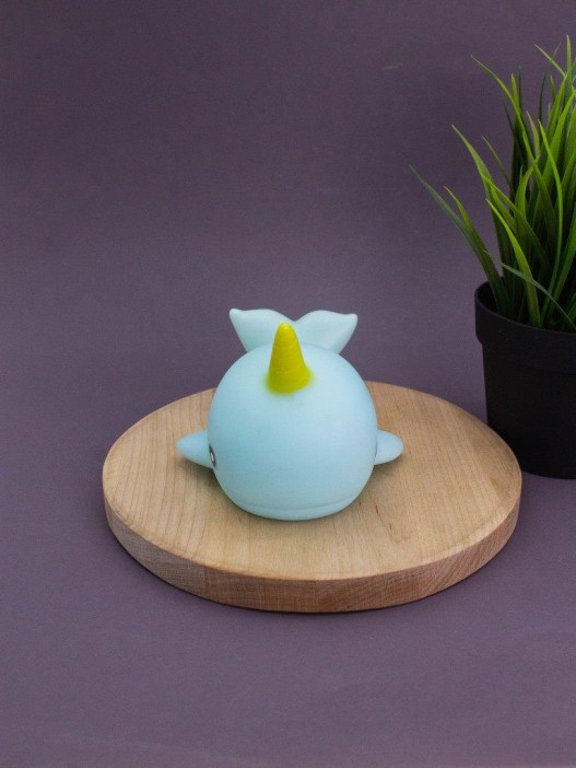 Ночник iLikeGift &quot;Whalecorn&quot;, blue (12*14 см) 