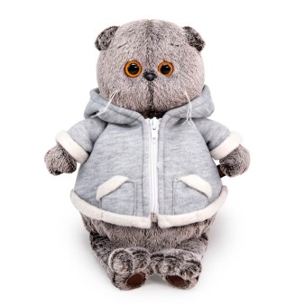 Мягкая игрушка "Кот Басик в толстовке дракончик " (22 см)