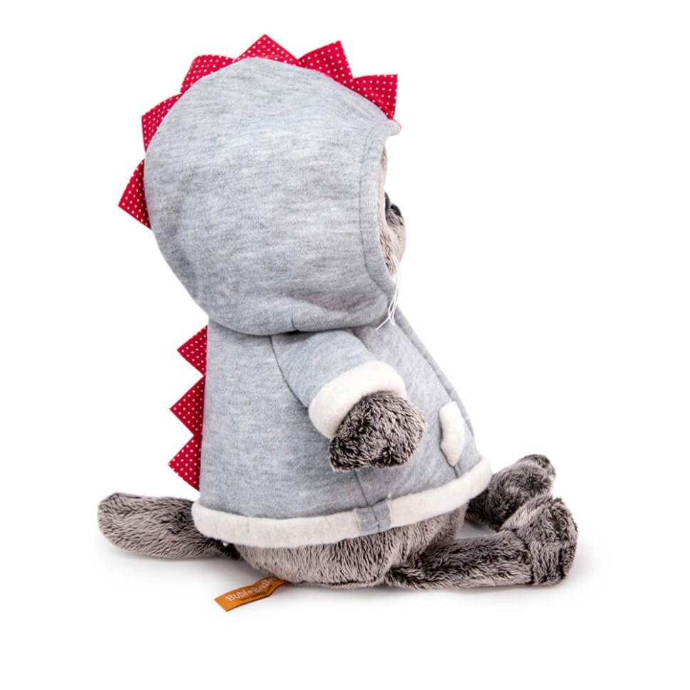 Мягкая игрушка "Кот Басик в толстовке дракончик " (22 см)